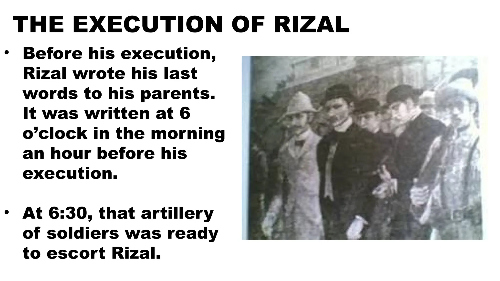 RIZAL'S LIFE: EXILE, TRIAL, AND DEATH PART 2 | PPTX