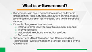 Comprehensive Overview of e-Government and Digital Transformation in ...