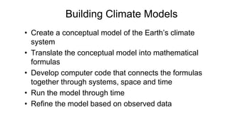 Lesson 7 Basis for projection of climate change | PDF
