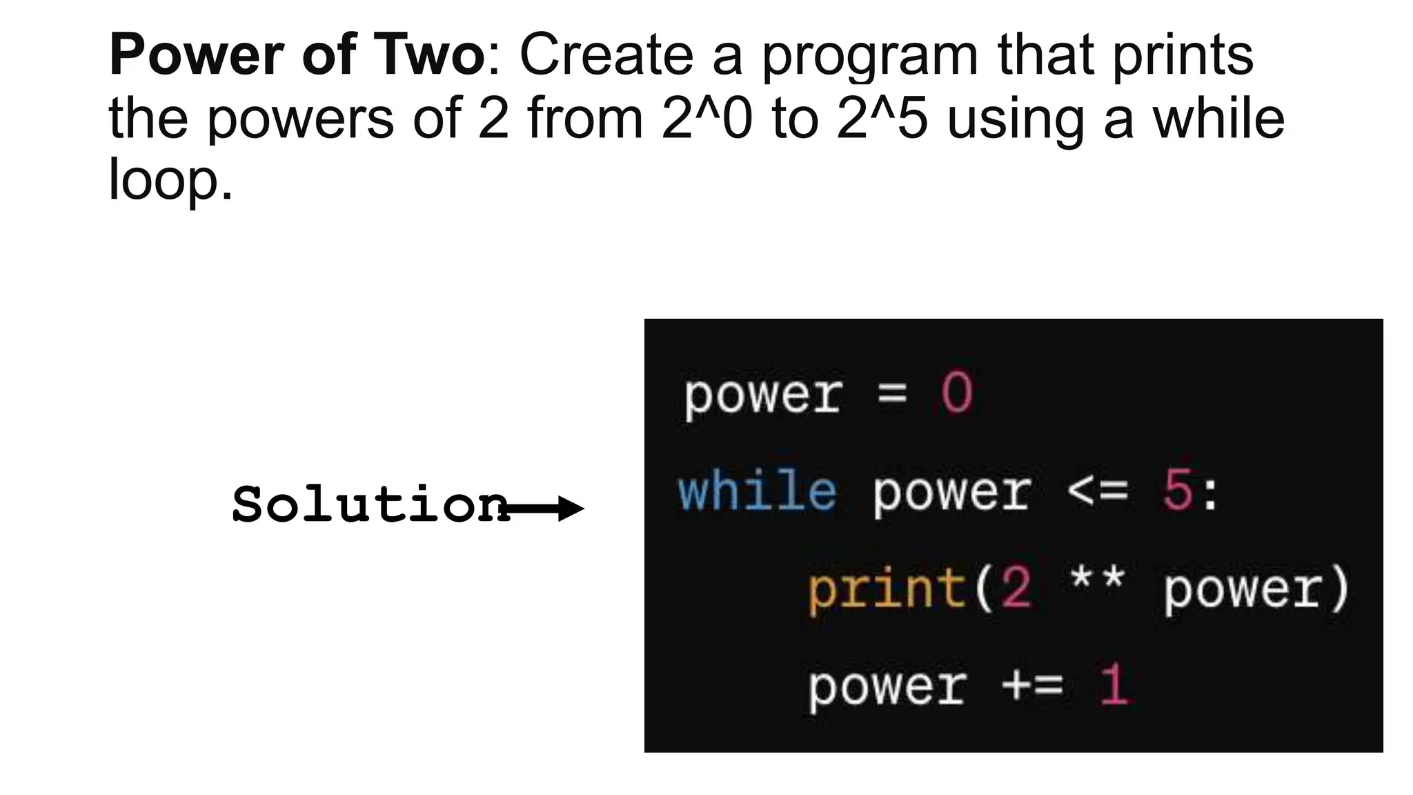 loops in Python with examples and different problems | PPT