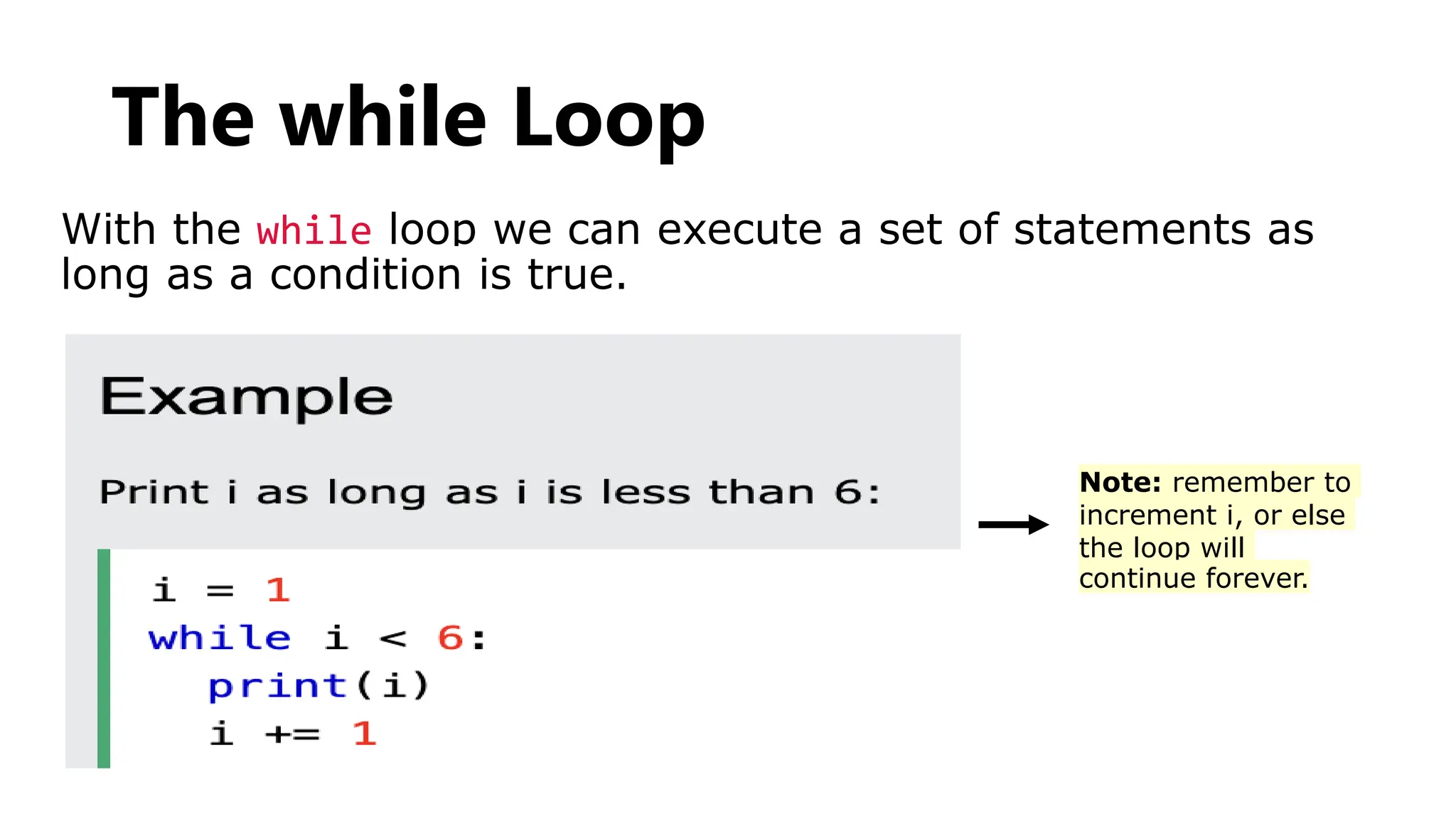 loops in Python with examples and different problems | PPT