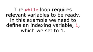 loops in Python with examples and different problems | PPTX ...