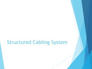 Structured Cabling System
24
 