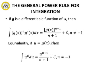 Lesson 7 antidifferentiation generalized power formula-simple ...