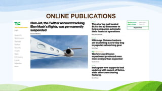 ONLINE PUBLICATIONS
 
