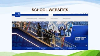 SCHOOL WEBSITES
 