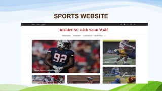 SPORTS WEBSITE
 