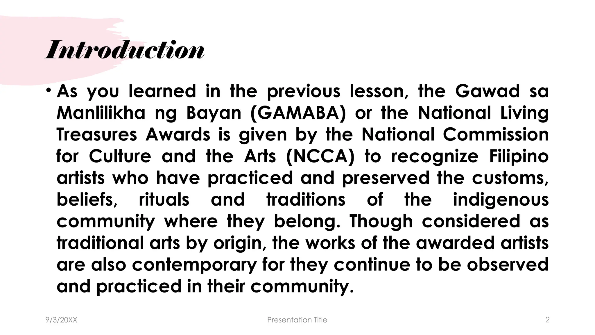 CPARLesson7_Living with the Artists.pptx