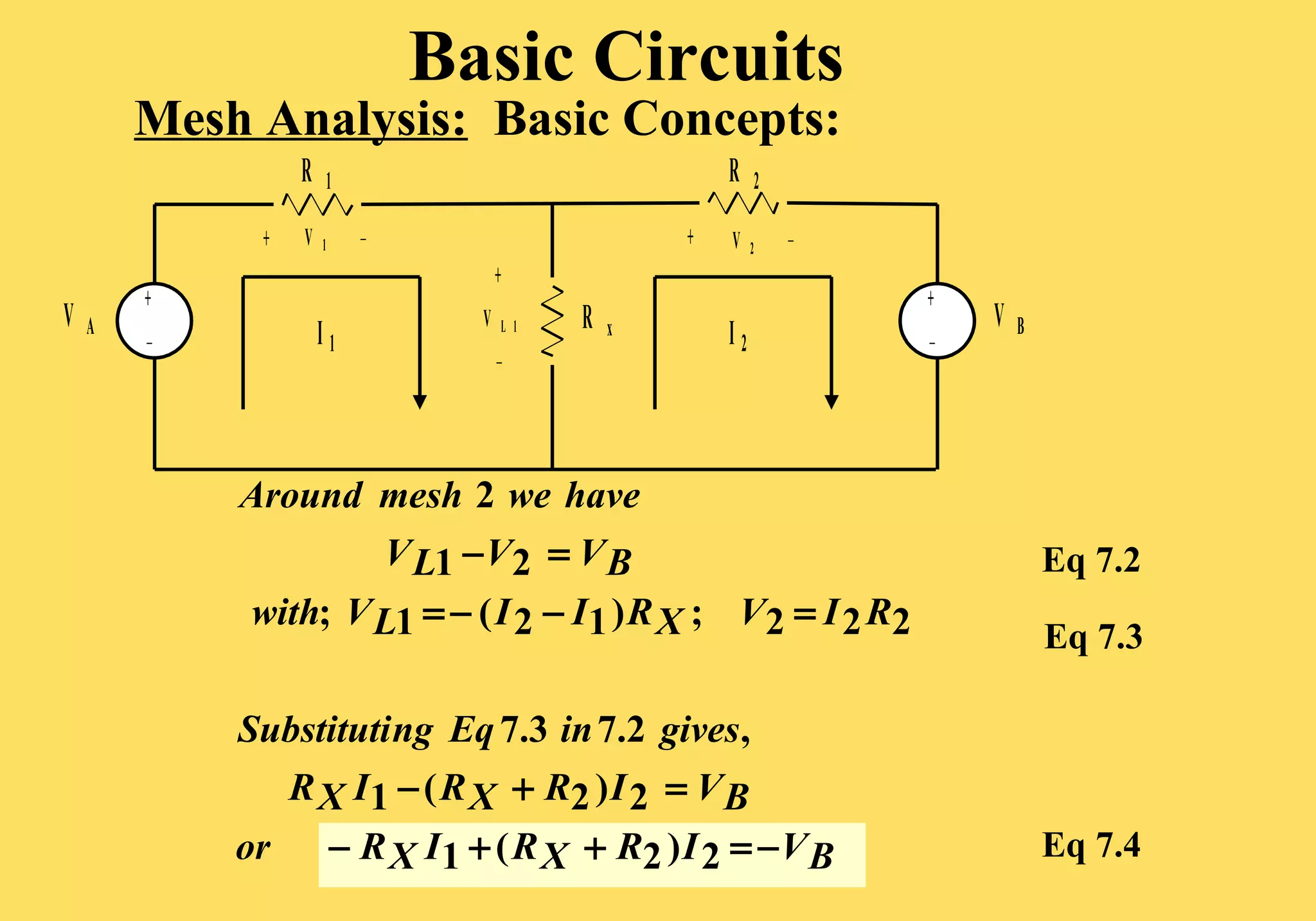 mesh analysis | PPT
