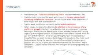 Lesson 7 module 4 mindful hic