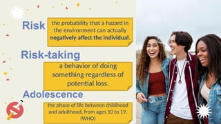Lesson 7 (Risky Behaviors of Adolescents).pptx