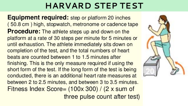 step rate test 3 minute heart and Test Measurement Sports in