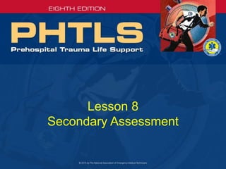 Lesson 8
Secondary Assessment
 