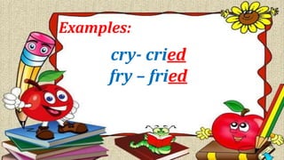Simple Past Tense of the Verb | PPTX