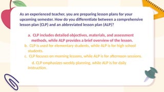 DEVELOPING LESSON PLAN FOR SOCIAL STUDIES | PPTX
