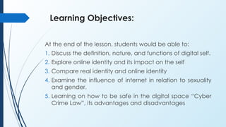Understanding the Digital Self: Online Identity, Safety, and Cybercrime ...