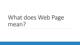 EmpTech Lesson 8 - Basic Web Page Creation | PDF