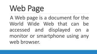 EmpTech Lesson 8 - Basic Web Page Creation | PDF