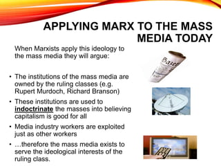 Lesson 8 - Marxism, cultural hegemony and the effects theory | PPTX