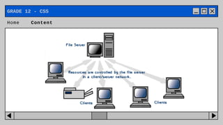 SHS CSS TOPIC: NETWORK OPERATING SYSTEMS | PDF