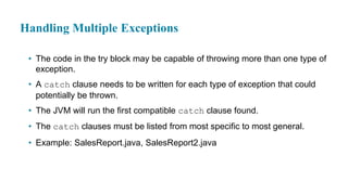 Lesson 8 Handling Exceptions and Errors.pdf
