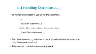 Lesson 8 Handling Exceptions and Errors.pdf