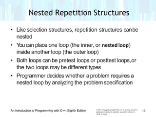 Lesson 8 more on repitition structure | PPT