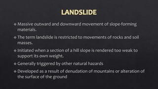 Other Geological Hazards