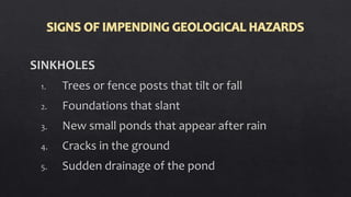 Other Geological Hazards