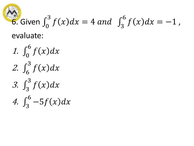 Lesson 8 the definite integrals