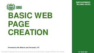LESSON 8 (WEEK 9) BASIC WEB PAGE CREATION.pptx