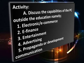 Lesson 9.Computers as Information and Communication Technology ...