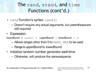 Lesson 9.1 value returning | PPT