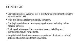 Lesson 9: Hospital Information System (HIS) | PPTX