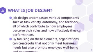 Comprehensive Guide to Job Design for Organizational Success and ...