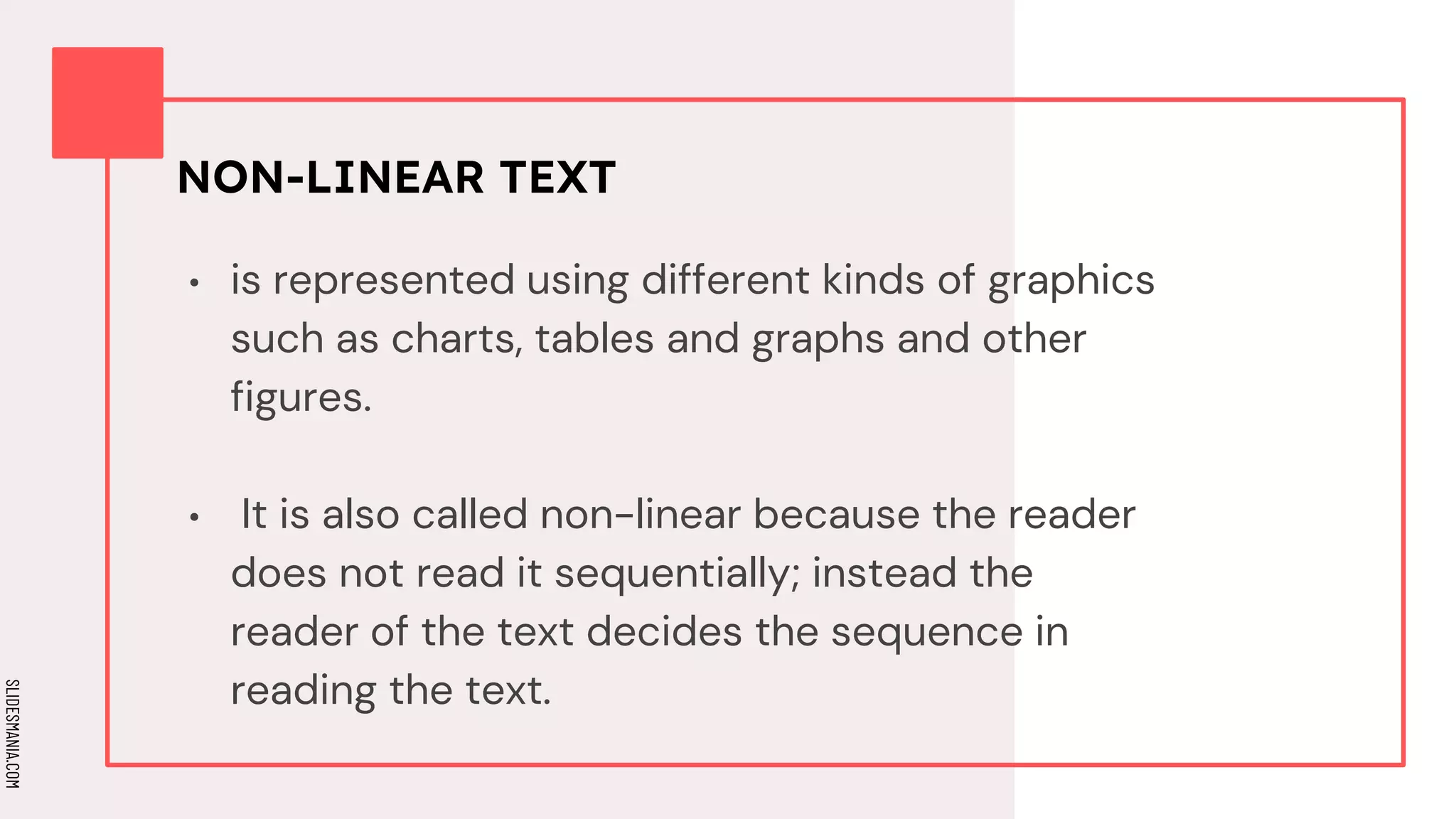 LESSON 9-LINEAR AND NON-LINEAR TEXTS.pptx | Databases | Computer ...
