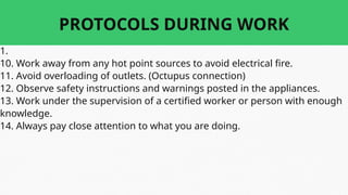 Instructions Protocols LESSON 9-PROTOCOLS IN MAKING ELECTRICAL GADGETS.pptx