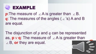 Logic Quantifiers LESSON 9 & 10 - LOGIC STATEMENTS, CONNCETIVES, QUANTIFIERS, AND TRUTH ...