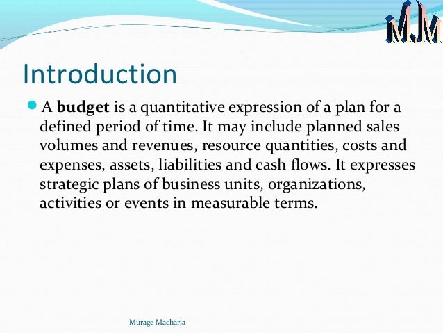 f b budgeting budgeting home