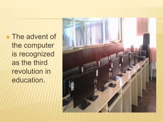 Lesson 9 - Computers as Information and Communication Technology ...