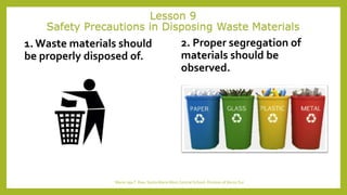 Lesson 9 safety precautions | PPT