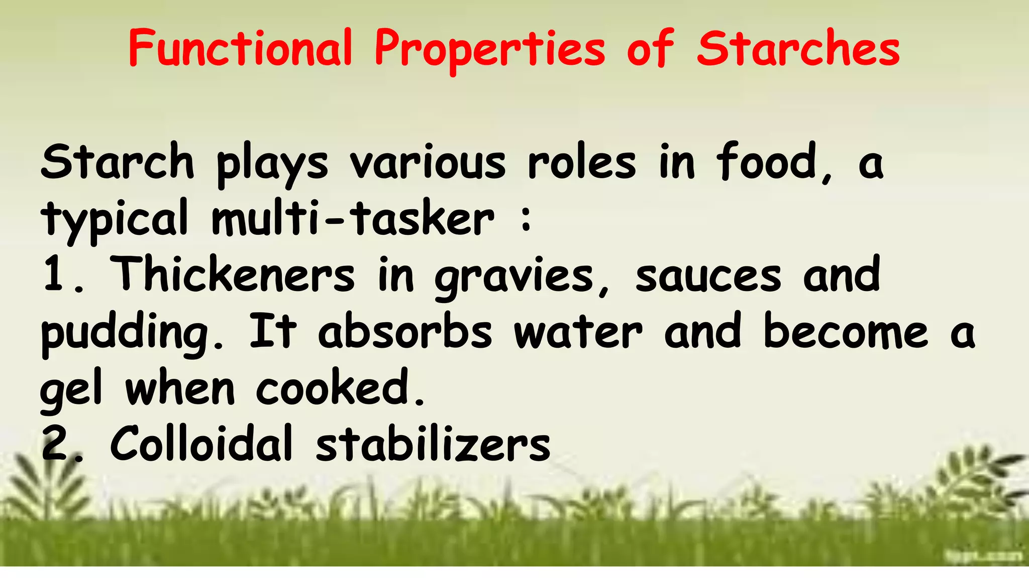 Lesson 9 Starch Cookery | PPTX
