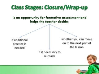 Class Stage Lesson class stages | PPTX