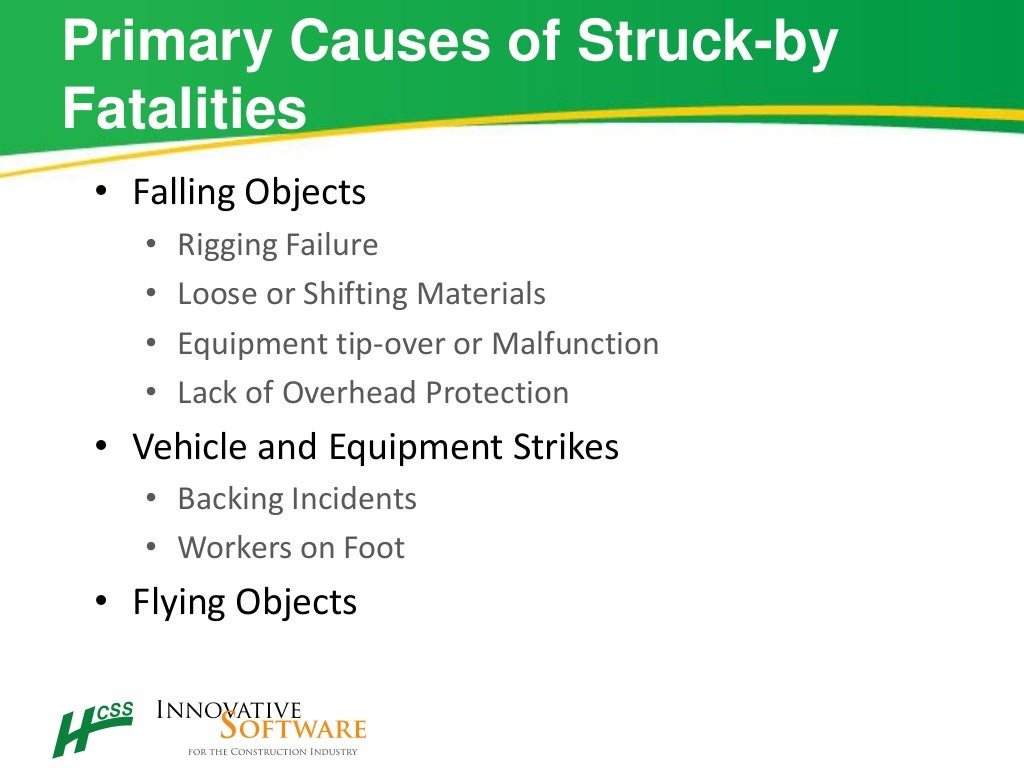 HCSS inar Lessons Learned in Construction Safety