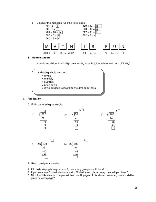 Lesson guide gr. 3 chapter i division v1.0