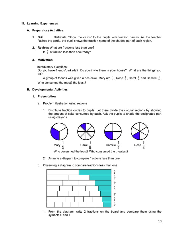 Lesson guide gr. 3 chapter ii -rational numbers, fractions v1.0