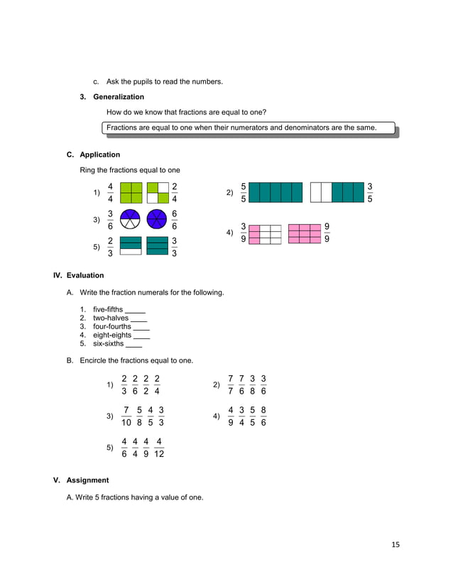 Lesson guide gr. 3 chapter ii -rational numbers, fractions v1.0