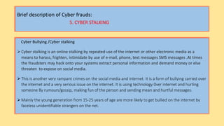 Lesson iv on fraud awareness (cyber frauds) | PPTX