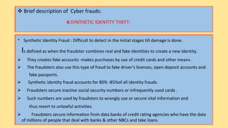 Lesson iv on fraud awareness (cyber frauds) | PPTX