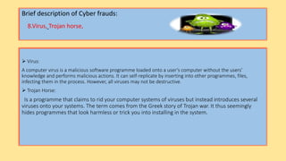Lesson iv on fraud awareness (cyber frauds) | PPTX